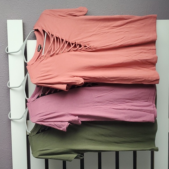 Express Short Sleeve Shirt Bundle Size XS - Picture 3 of 7